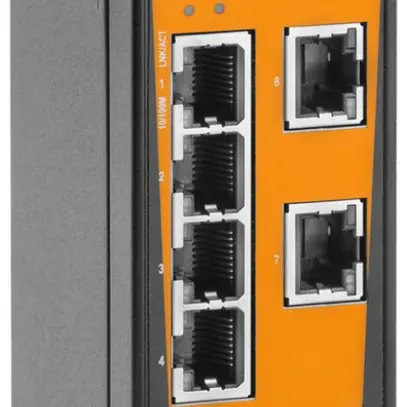 Switch Weidmüller IE-SW-BLB-08-8TX 8×RJ45 FE unmanaged 