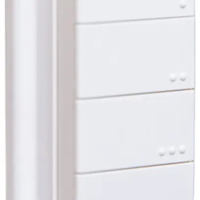 Émetteur mural AP Shelly BLU RC Button 4 4can BLE blanc 