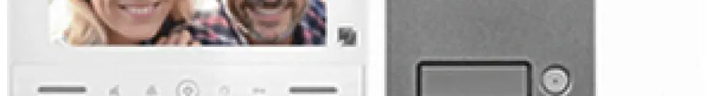 Video-Türsprechanlage-Set Urmet Note 2 für 1-Familienhaus 