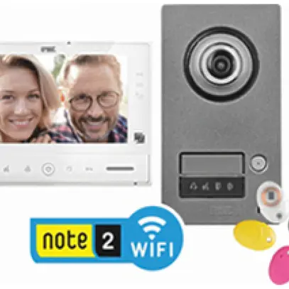 Video-Türsprechanlage-Set Urmet Note 2 für 1-Familienhaus 