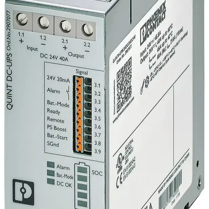 Appareillage ASI PX QUINT4-UPS/24DC/24DC/40 IN 24VDC OUT 24VDC/40A 