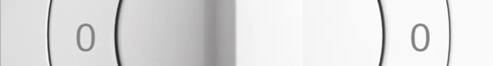 Interrupteur rotatif ENC EDIZIOdue 2/2P blanc, a. manette 