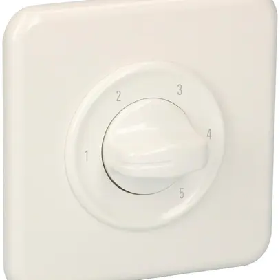 UP-Stufenschalter SDUE, 20A, 2P, 90×90mm, 4×60°, 1-2-3-4-5, weiss 