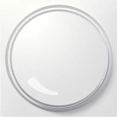 Potentiomètre de puissance ENC DALI Sidus avec alimentation blanc 