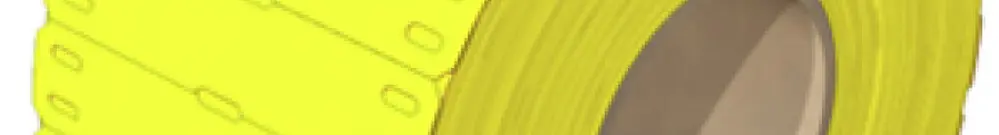 Marqueur de câble WM SFX-VT 11/60 MM GE en rouleau Ø7…40×60×13mm jaune 