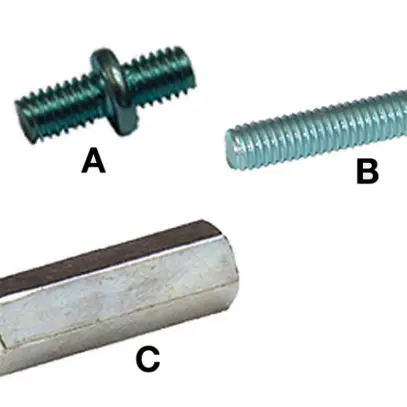 Raccordo doppio filetatto per RSG L20mm M6 
