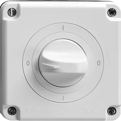 Interrupteur rotatif NUP FH N.CO 16A interrupteur 0/1L 0-I-0-I, a.manette, grc 