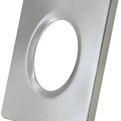 Anello decorativo DOTLUX per MULTISCREW quadrato acciaio pregiato spazzolato 