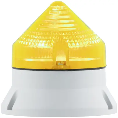 Lampe clignotante Hugentobler CTL600 jaune 12/24V AC/DC, IP54, Ø73.5×74.5mm 