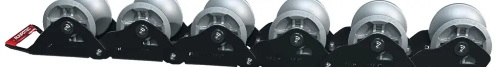 Catena di pulegge di deviazione del cavo Runpotec 6×Ø130mm max.4500kg 