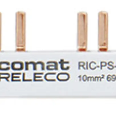 Peigne de raccordement ComatReleco RIC-PS-2-3 3 pôles (3L) pontag.2/4/6 2×17.5mm 