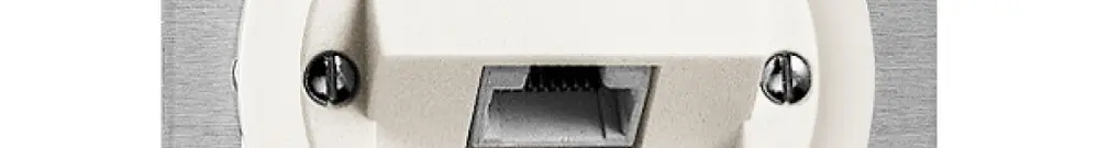 Scatola di raccordo INS JK stand. 1×RJ45 bianco 