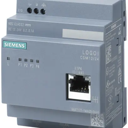 SPS-Switchmodul Siemens LOGO! CSM12/24, 3+1-Port RJ45 10/100MBit/s, unmanaged 