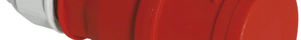Presa mob.CEE Bals 5P 32A 400V 6h rosso IP44 nich.Quick C. 