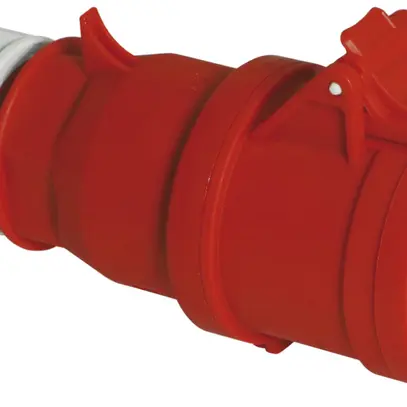 Presa mob.CEE Bals 5P 32A 400V 6h rosso IP44 nich.Quick C. 