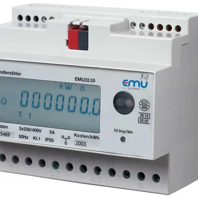 Contatore energia EMU 32.62 5 (6)A tariffa separata 