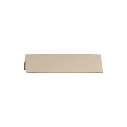 Plaquette indicatrice EDIZIOdue colore pour sortie oblique, sand 
