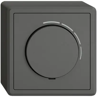 AP-Drehzahlsteller EDIZIO.liv SNAPFIX® einphasig 20…400VA dgu 