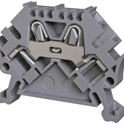 Morsetto di passaggio componibile WZ 0.5…4mm² 32A 800V push-in 2×1 DIN 35mm bi 