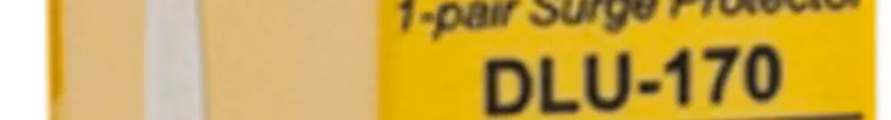 Parasurtenseur Flury DLU, type 3, 150VDC, 1×2 fils 