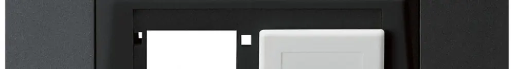 Kit di montaggio INC kallysto.trend R&M freenet nero 