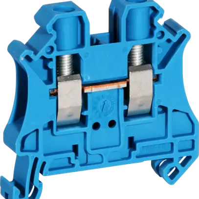 Borne 0.2…10mm² raccordement rapide bleu 