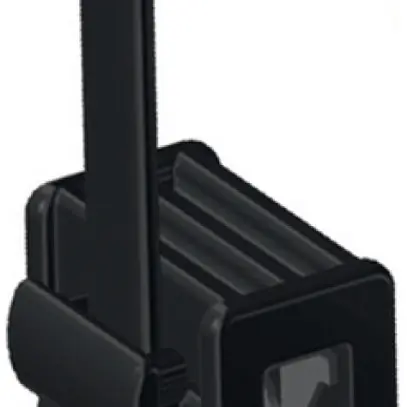 Clip d'arrêt avec collier EdgeClip T50ROSEC21, latérale parallèle 1…3mm PA66HS 
