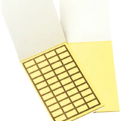 Etichetta Weidmüller TabPack autoadesiva 19×11mm tessuto giallo 