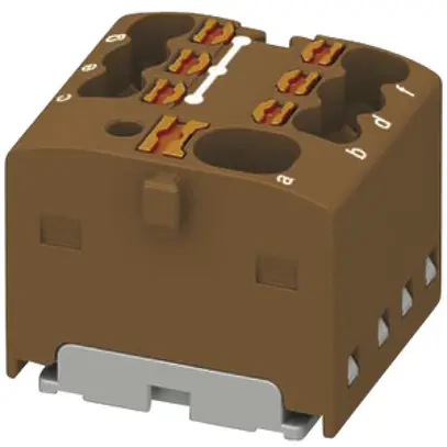 Bloc de distribution PX PTFIX 4/6X1.5-G BN 