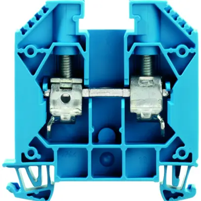 Morsetto di passaggio Weidmüller WDU connessione a vite 16mm² TS35 blu 