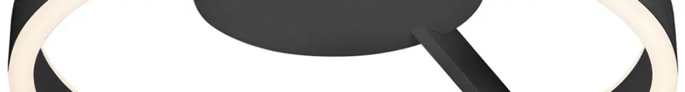 LED-Decken-/Wandleuchte SLV ONE 40 CW 14W 450lm 927/930 DALI Ø400 schwarz 