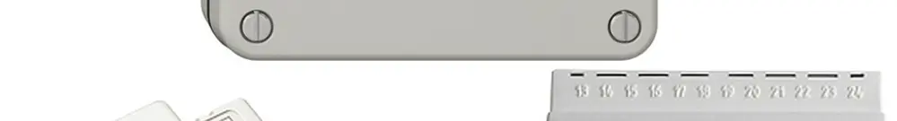 Lettore di impronte digitali NUPU NEVO overto Home 1 SET REG, grigio chiaro 