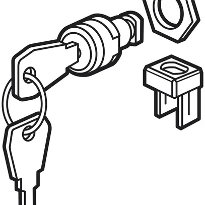 Serrure clé LEXIC no.850 
