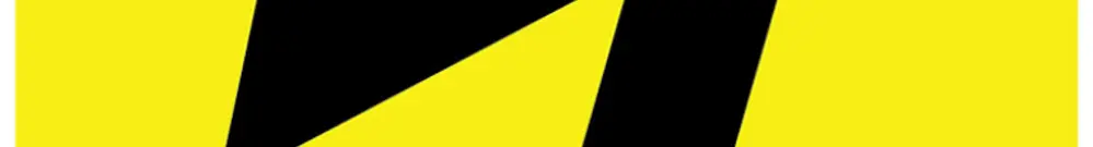 Autocollante di avvertimento Fulmine con teschio 85×115mm autoadesivo giallo 