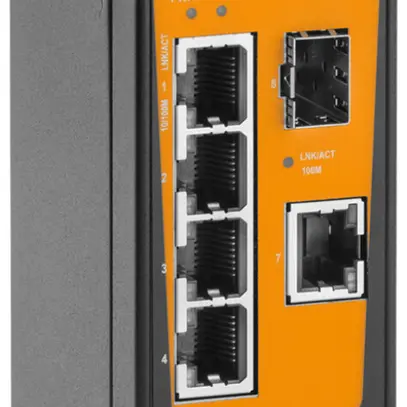 Switch Weidmüller IE-SW-BLB-08-7TX-1FESFP 7×RJ45 FE+1 SFP FE unmanaged 