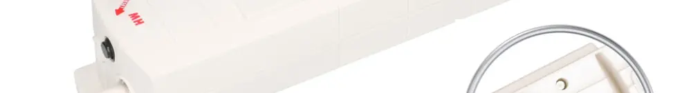 Steckdosenleiste MH 6×T13 Prime-Line Td 3×1mm² 3m weiss Magnete 