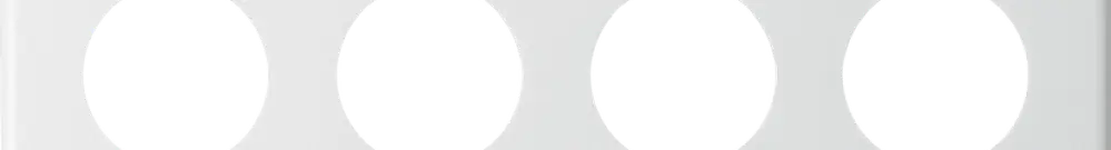 Intestazione INC basico 1×4 bianco 