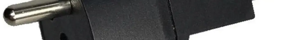 Adaptateur fixe ELBRO unique 0…230V 0…10A (type E/type 12) noir 