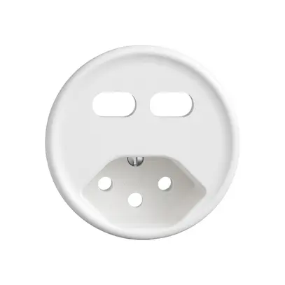 Montageset STANDARDdue SNAPFIX® für Kombination USB C+C/Steckdose T13 ws 