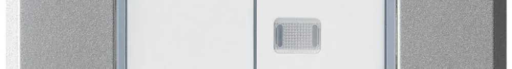 Interruttore INC robusto IP55 schema 3+3 1×illuminato alluminio per combinazione 