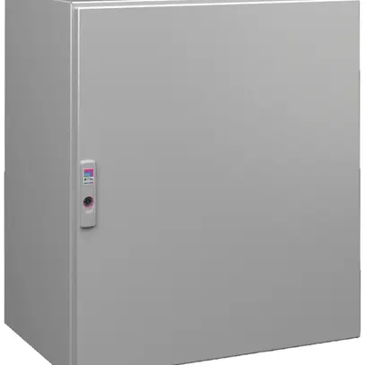Partie inférieure Rittal TP 6704.600 600×675×500mm 1 battant acier gris IP55 