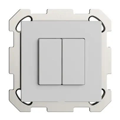 Stazione secondaria per interruttore INC 2c/2t WLAN Edue Wiser grigio chiaro 
