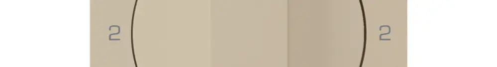Kit di copertura kallysto interruttore rotativo S3 beige 