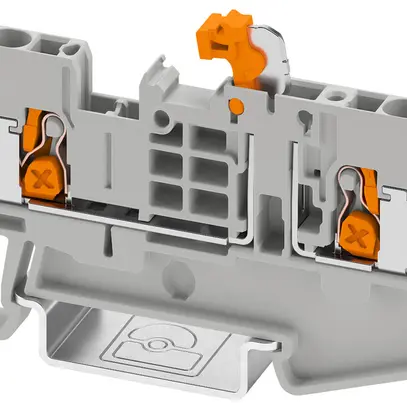 Messertrennklemme PX XT 2,5-QUATTRO-MT 4mm² 20A 500V 4×1 TH35 gu 