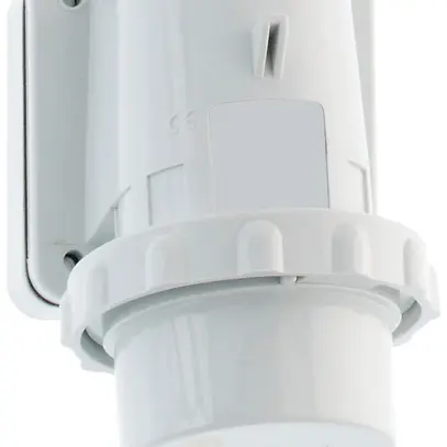 Spina per apparecchio murale AP Bals CEE Q-C TE 32A 5P >50V 1h IP67 Ni 75×75mm 