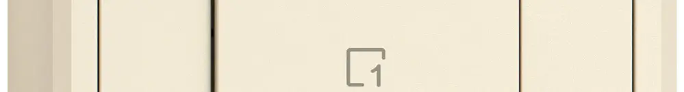 Pulsante scene AP EDIZIO.liv Wiser SNAPFIX® 1 scena 1 tasto WLAN cr 
