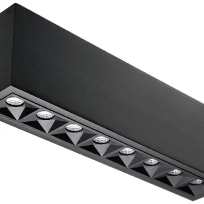 Plafonnier LED SG Inspire 15W 950lm 930 DALI 300×59mm noir 