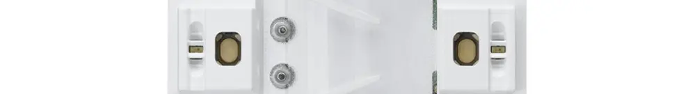 Tasto 6×KNX-BCU Hager con LED systemlink/easylink 
