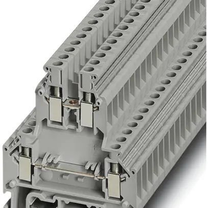 Morsetto 2 piani 0.2…4mm² grigio UKK 5 