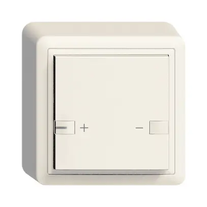 Tasto AP ZEP variatore univ. 1c/1t con LED EDIZIOdue bianco 